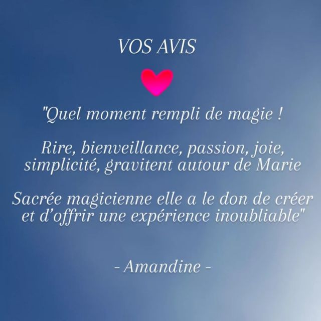 😁 Vos avis me mettent tellement en joie ! Merci !! ❤ 

Amandine à participé  aux ateliers ouverts à tous que j'anime une fois par mois chez @lmcuisiner à Saint Jean de luz. Il s'agissait de l'atelier "enquête oenologique" : 4 vins à reconnaitre à l'aveugle grâce à tous les tips et astuces de dégustation que je vous donne de manière ludique et décomplexé ! 

N'hésitez pas à m'envoyer votre adresse mail pour être les premiers informés des prochains ateliers ! 

Et rdv lundi 29 mai à 18h pour un nouvel atelier 100% verres noirs, vous allez surprendre encore plus vos sens ! 

Retrouvez l'ensemble des avis de mes clients adorés sur ce lien : https://g.co/kgs/2tfJra

🥂